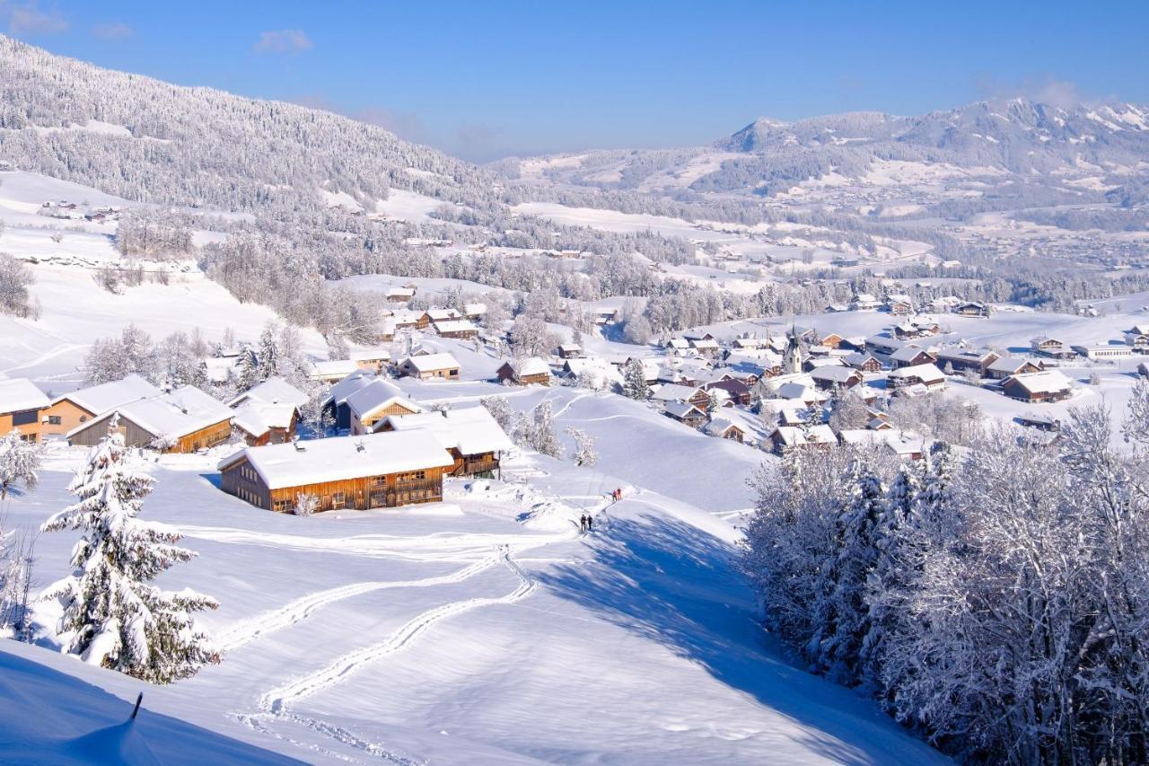 Apartamento Heuberg 1014 - Ferien - Wohnen Schwarzenberg im Bregenzerwald Exterior foto
